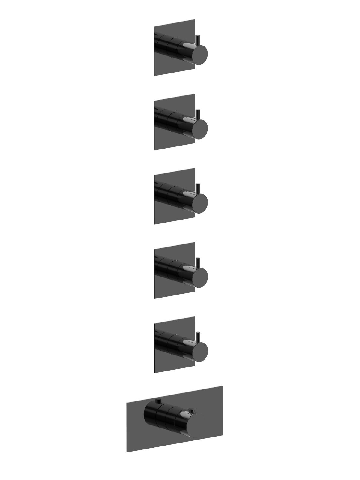 Термостатический смеситель для душа с 6 отверстиями Rubinetterie Frattini отдельная эстетика ARCH-00027128 - Вид №9