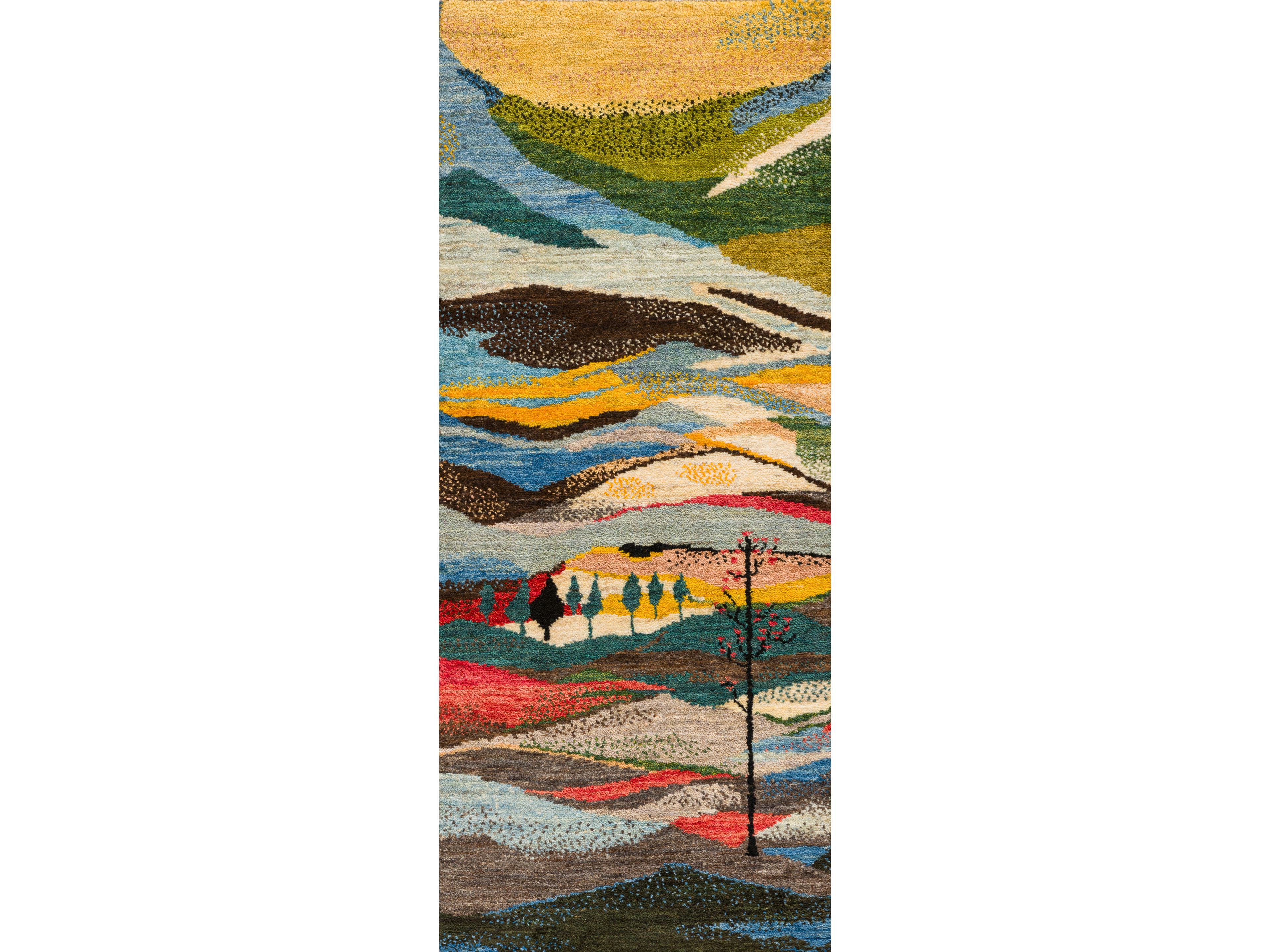 Прямоугольный шерстяной ковер Zollanvari Gabbehs Landscapes ARCH-00059337 - Вид №1
