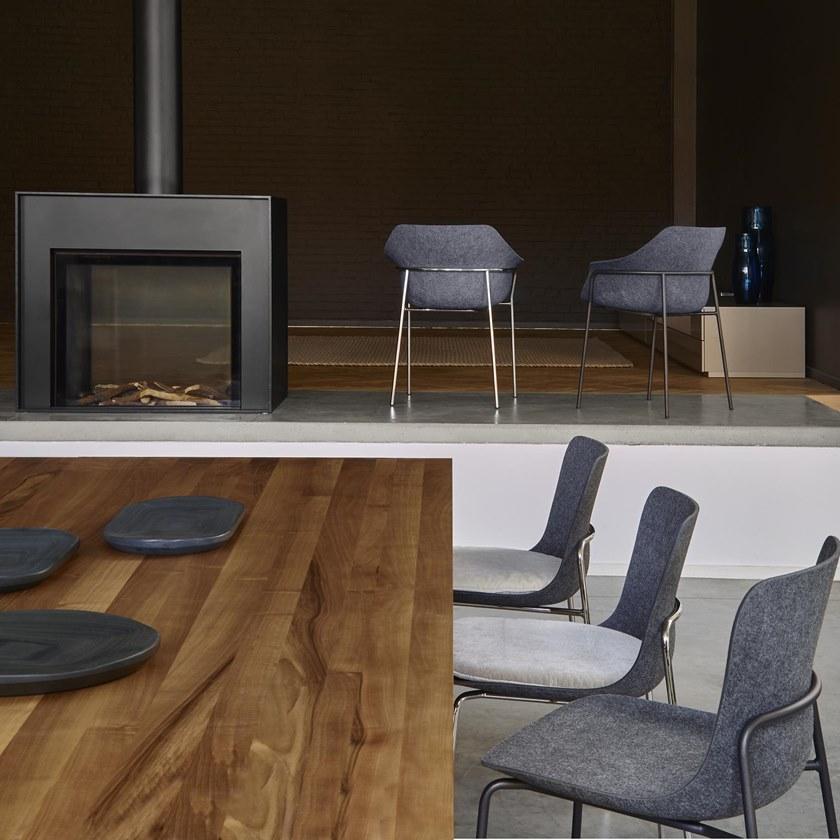 Ligne Roset Стул из фетра с подлокотниками  10266002-10266003  - Вид №2