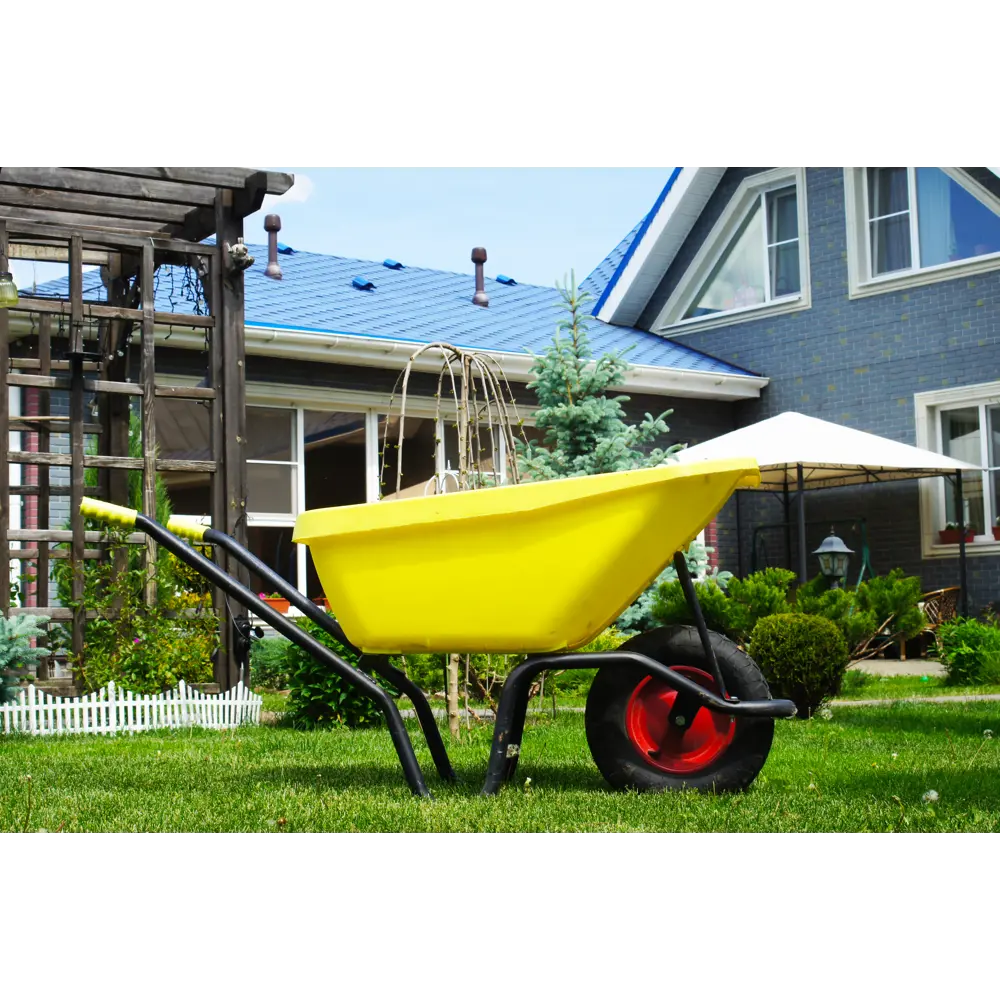 Садово-строительная тачка ПАВЛОВСКАЯ ЗАРЯ усиленная 200 кг 82167508 STLM-0020907 - Вид №12