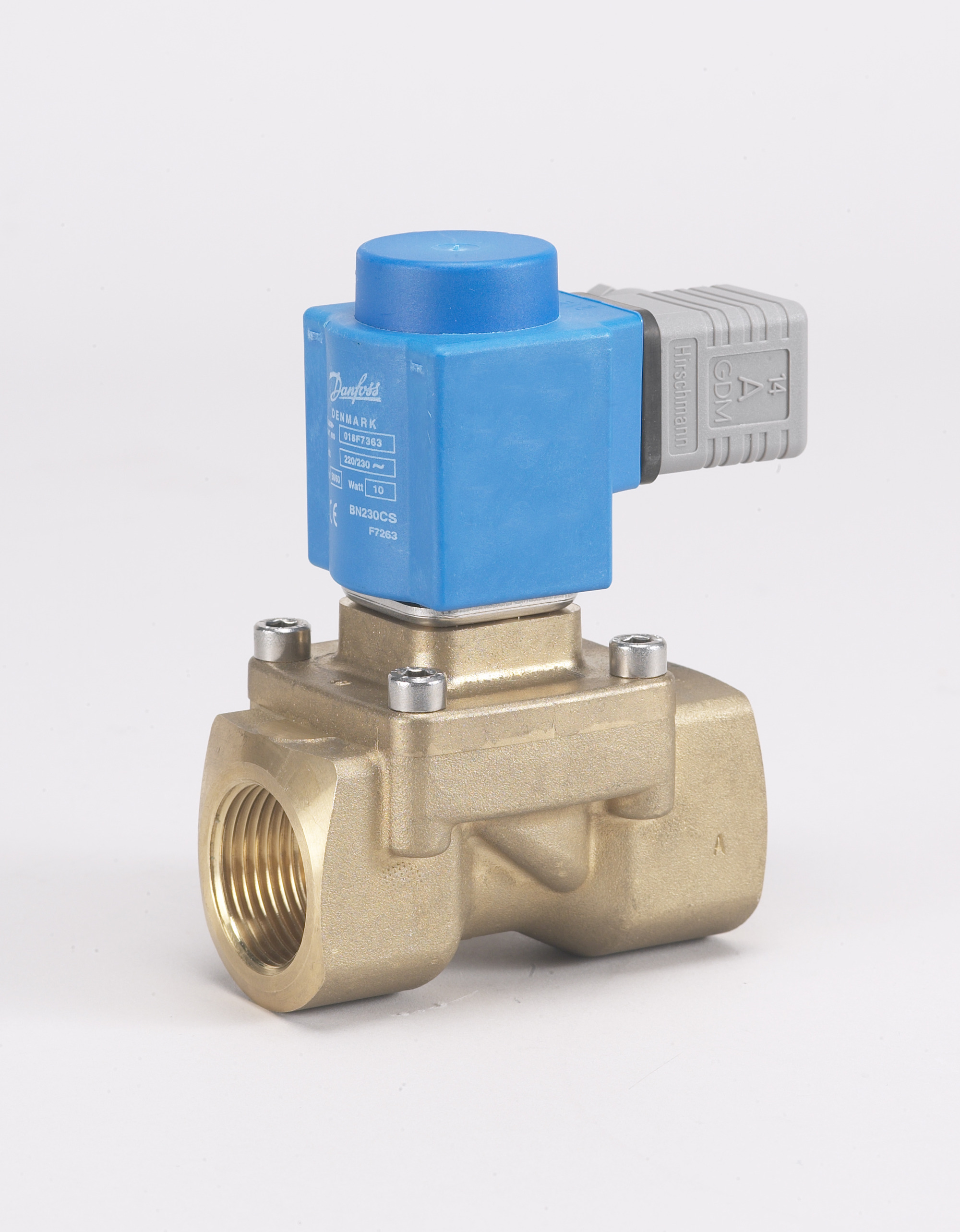 Danfoss EV250B — двухходовые электромагнитные клапаны с принудительным подъемом Клапан электромагнитный EV250B 032U5350  - Вид №33