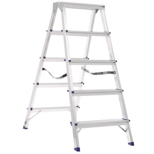 Стремянка двухсекционная Алюмет AD7205 8164645