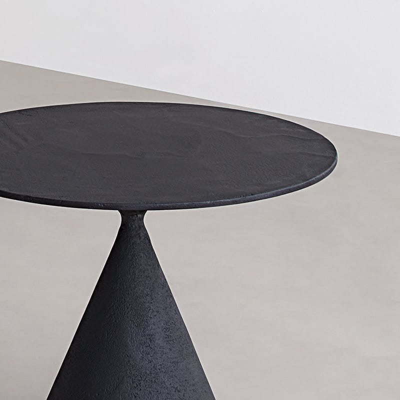 Круглый журнальный столик из полиуретана Desalto глина ARCH-00101622 - Вид №6