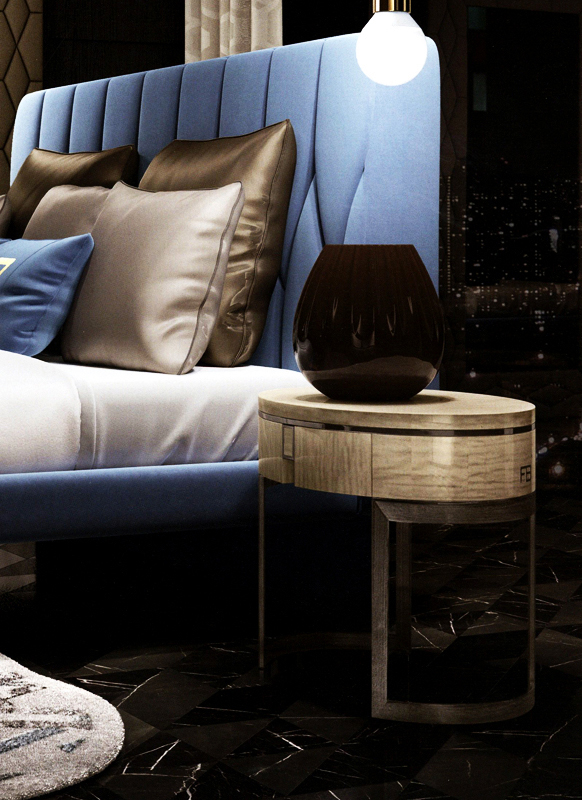 Тумбочка DIAMOND FRANCO BIANCHINI ELN 7701K  - Вид №1