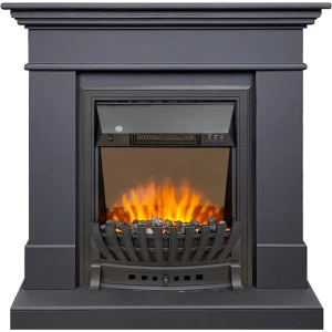 Каминокомплект Royal Flame California STD SFT разборный Aspen Black 1.5 кВт цвет серый графит 89396854 STLM-2046891