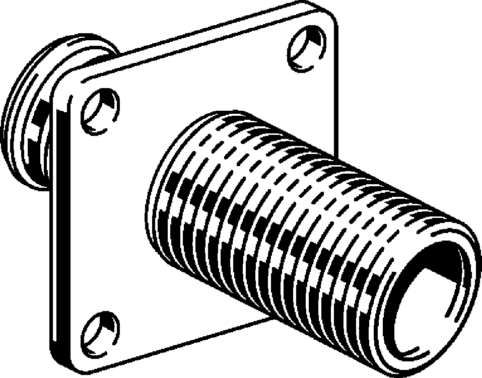 764 074 Модель 2032.1 Трубопроводные системы  Pexfit Pro  Водорозетки для прохода через стену Santreyd  - Вид №1