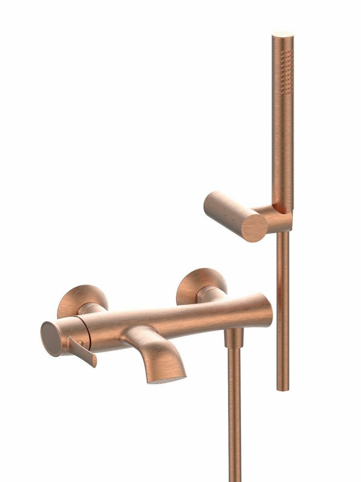 Внешний настенный смеситель для ванны с ручным душем Rubinetterie Frattini Delizia ARCH-00044558 - Вид №2