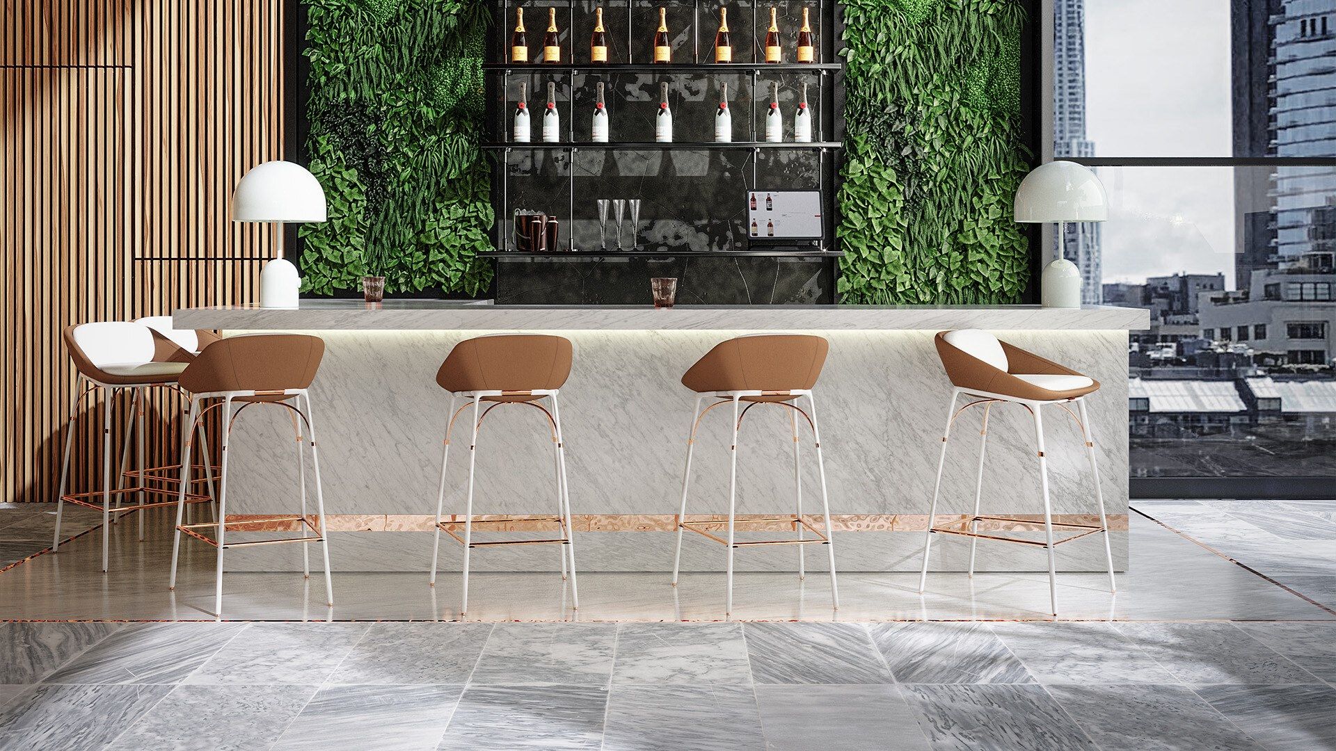 Высокий тканевый садовый стул Myface NERO ARCH-00095406 - Вид №13