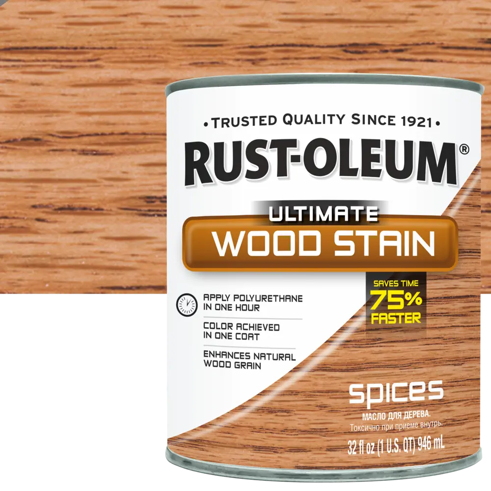 Масло тонирующее Ultimate цвет пряные специи 0.946 л 82482334 STLM-2074755 RUST-OLEUM 