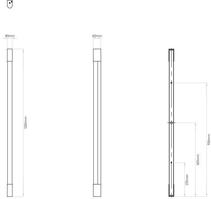 Astro Lighting Зеркальный светодиодный светильник из алюминия и поликарбоната  1084023  - Вид №2