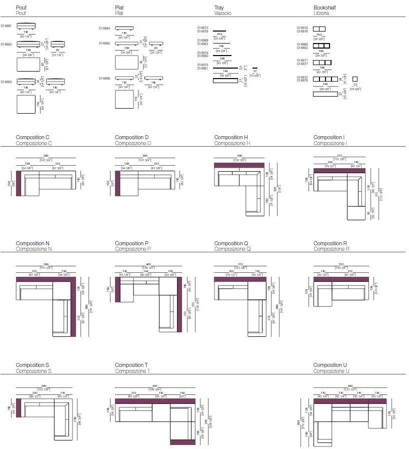 Arketipo Модульный диван sun-id-1405617 - Вид №9