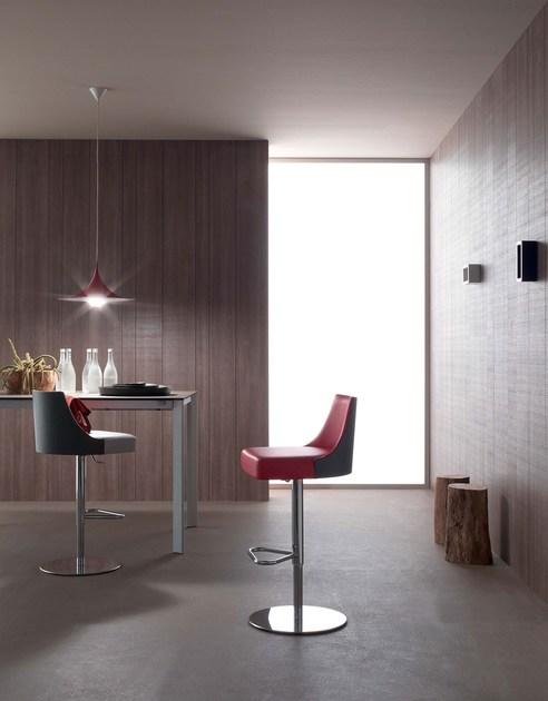 Italy Dream Design Стальной барный стул в современном стиле с регулируемой высотой и подставкой для ног sun-id-1453533 - Вид №1