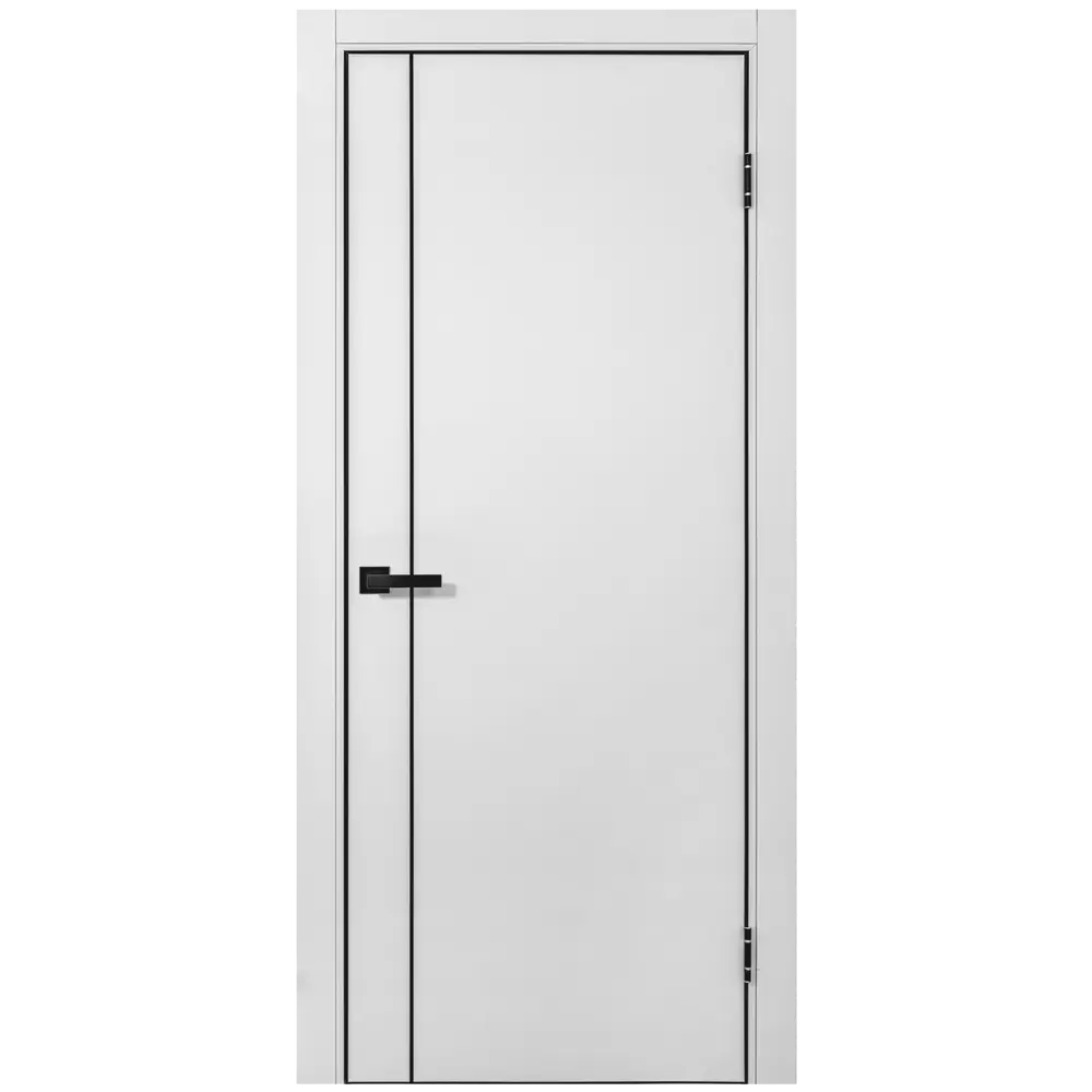 Межкомнатная дверь PORTIKA Борно 60x210 см, серый 89423522 STLM-1582891