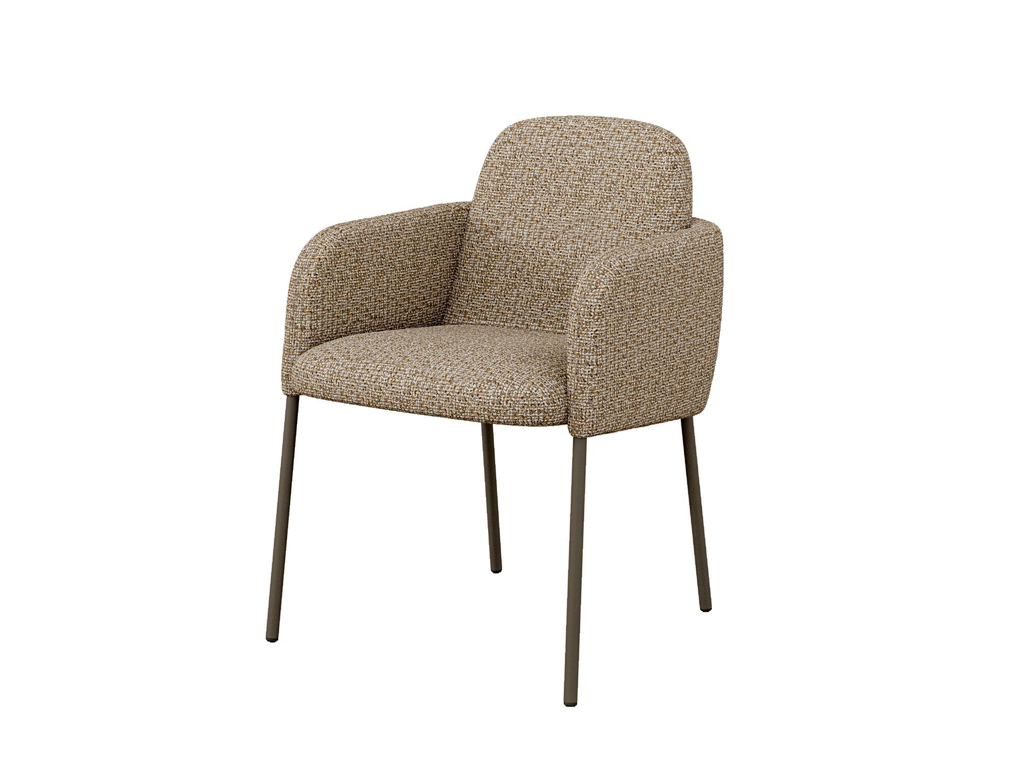 Тканевый стул с подлокотниками MOBLIBERICA Nai ARCH-00031375 - Вид №11