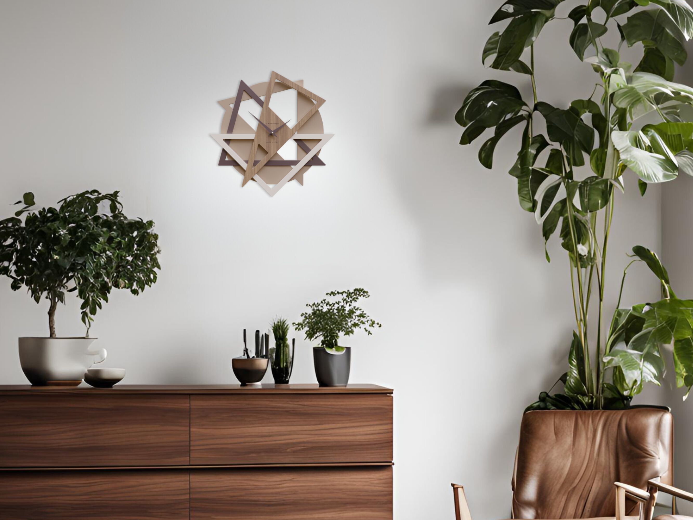 Настенные часы MDF CalleaDesign GEOLO ARCH-00078839 - Вид №4