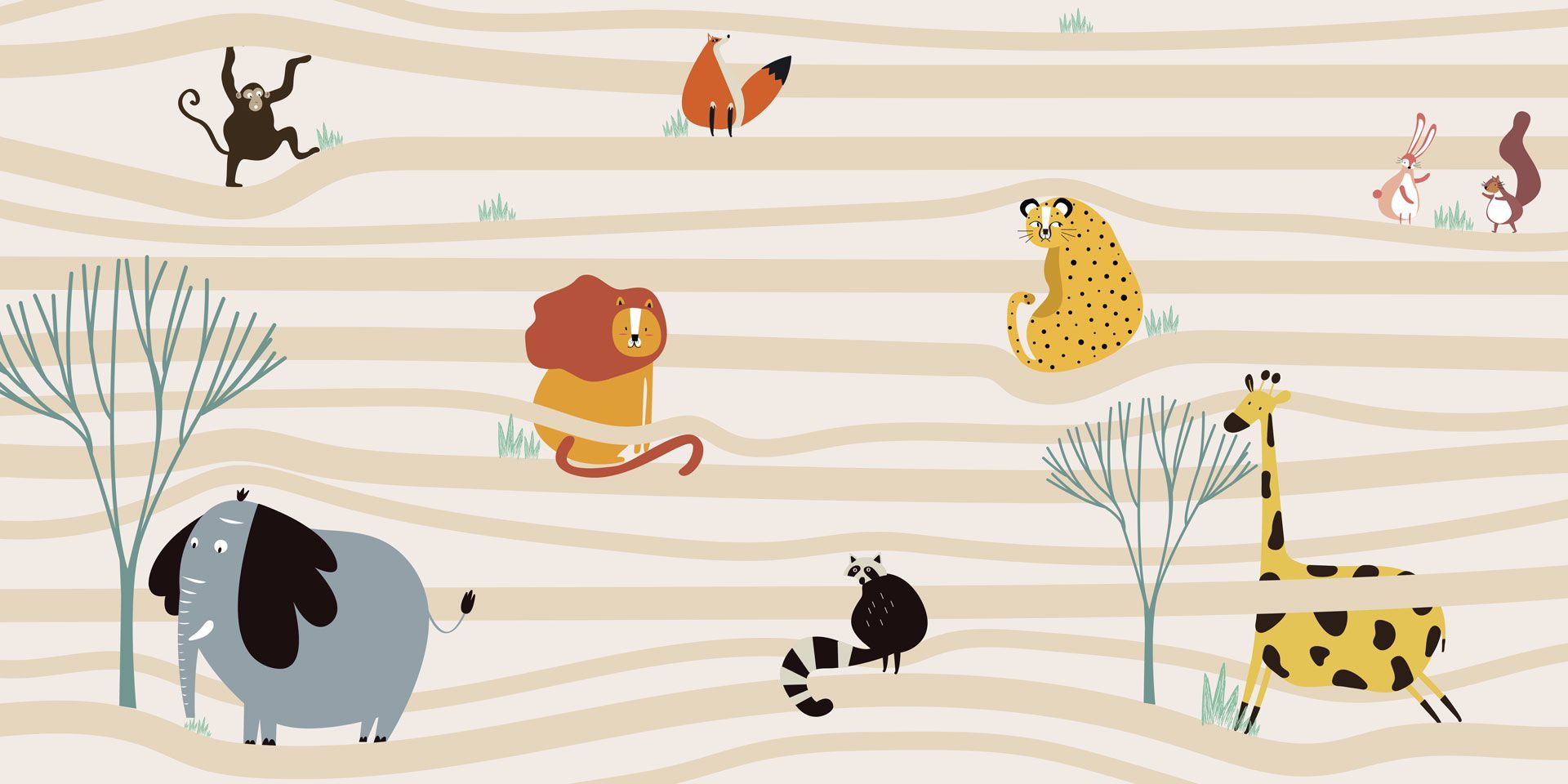 Панорамные обои для детей Rimura 2025 ARCH-00041795 - Вид №1