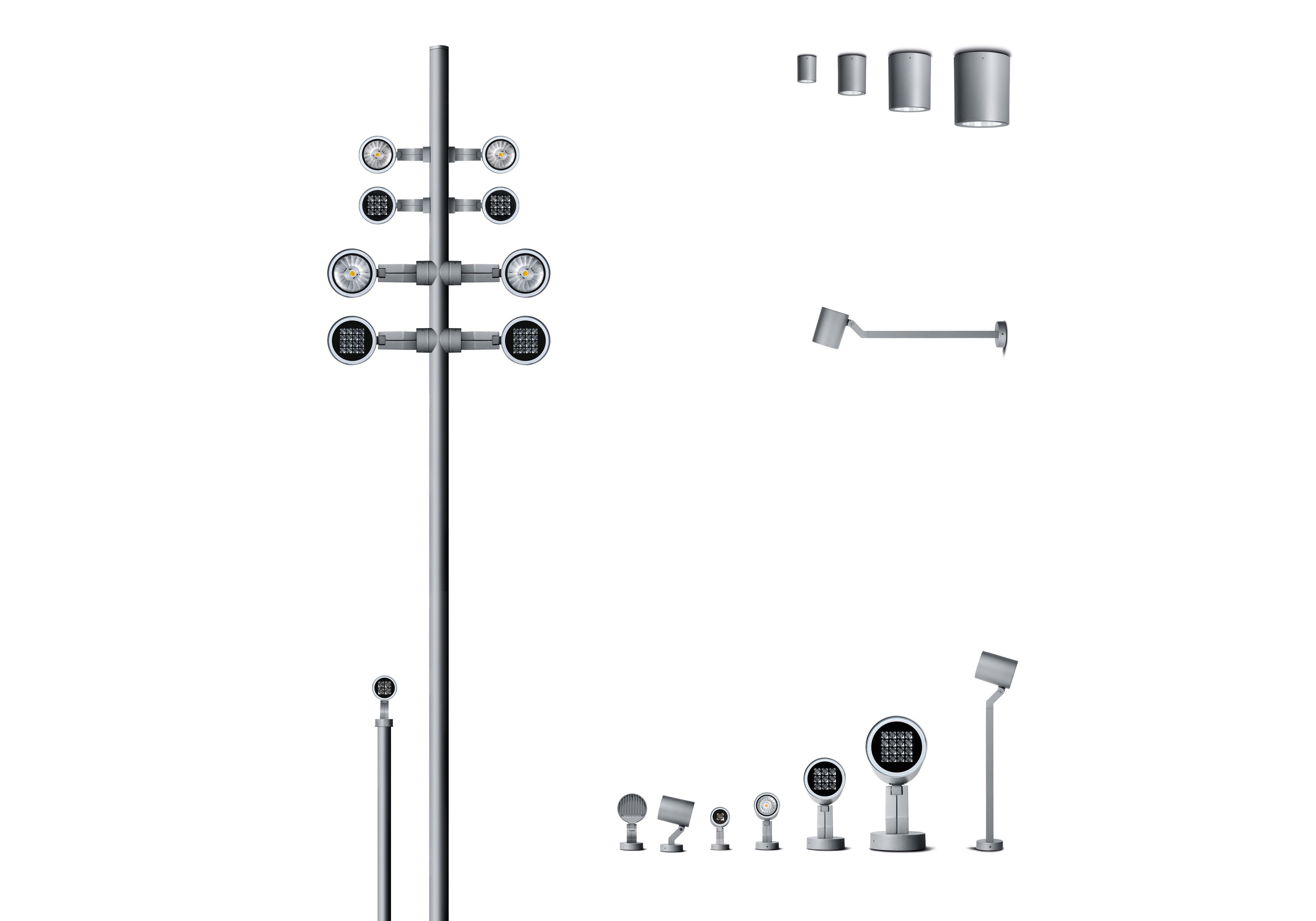 Заливка формы алюминия Сид напольный прожектор SIMES Stage ARCH-00119501 - Вид №2