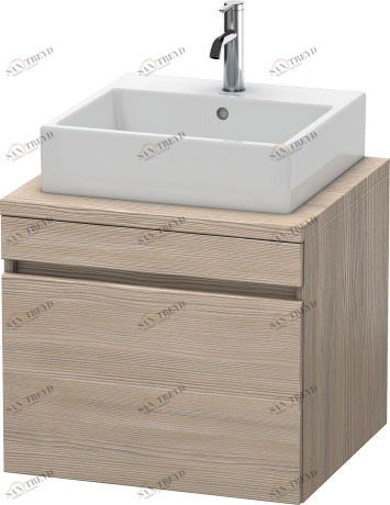 DS531003131 DuraStyle Тумбочка для консоли Сосна серебристая, декор Duravit