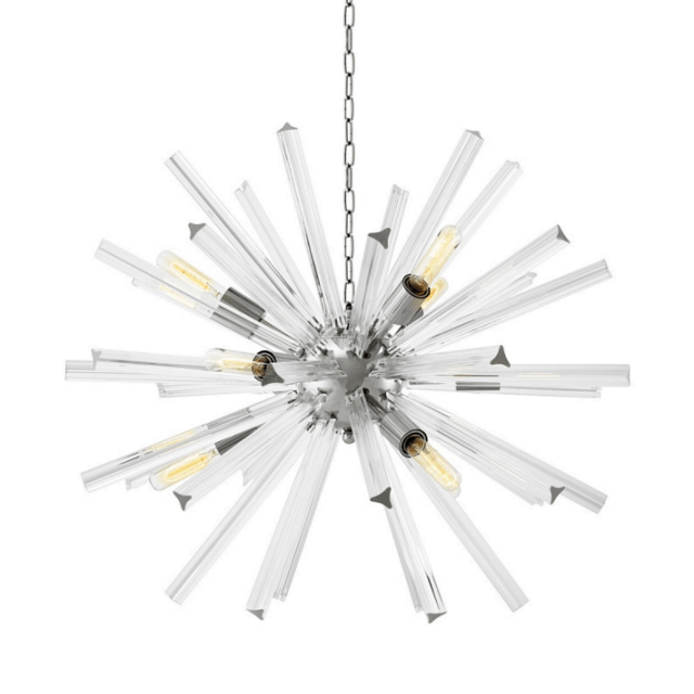 Люстра Equalizer S от Eichholtz хром 109640 EICHHOLTZ ДИЗАЙНЕРСКИЕ, EICHHOLTZ, ШАР 061560 Хром  - Вид №1