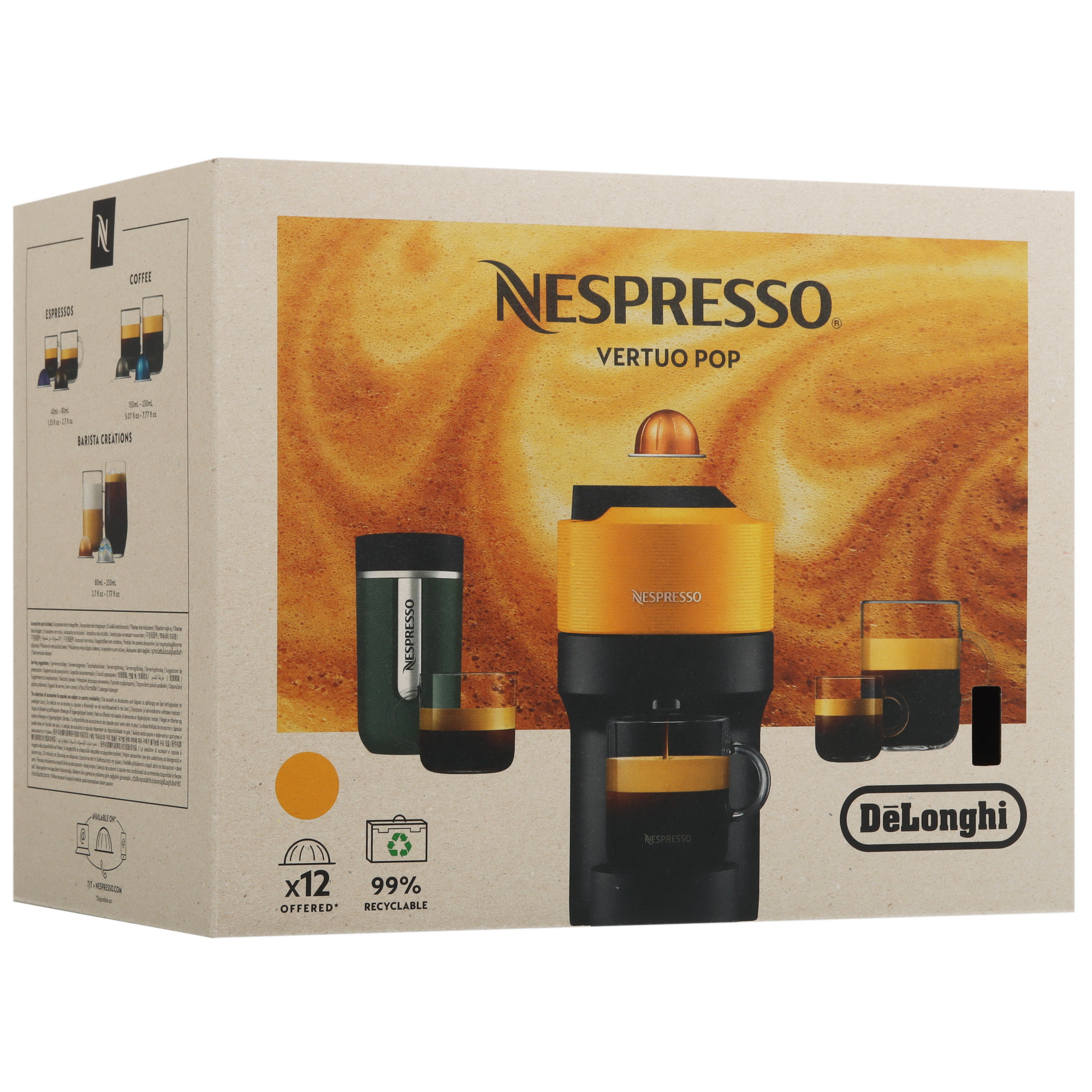 9182423 Кофемашина капсульная DeLonghi ENV90.Y STDN-0146957 - Вид №10