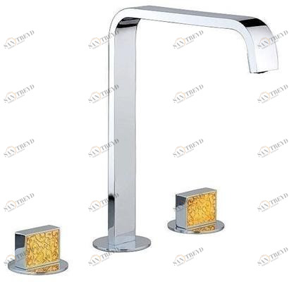 Rubinetterie Frattini Смеситель для умывальника с высоким изливом Luce suite sun-id-1483676