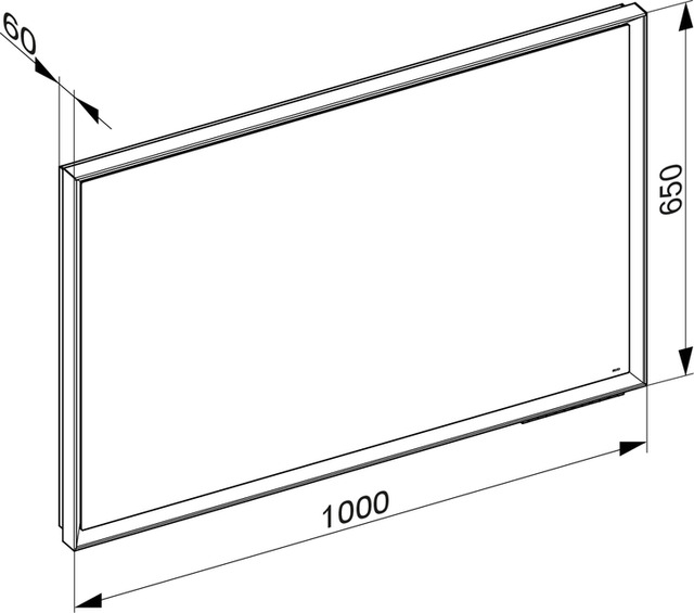 14597172000 Зеркало с подсветкой KEUCO Royal Lumos - Вид №17