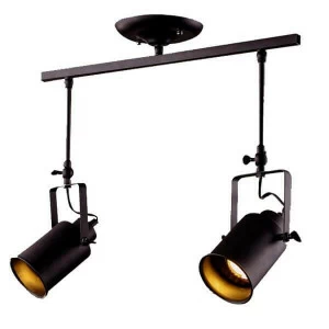 Спот потолочный на 2 лампы черный Neider 3015/02/02P STILFORT NEIDER 00-3926765 Черный
