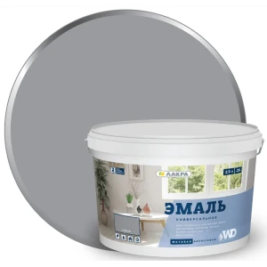 Эмаль акриловая матовая цвет серый 2.5 кг 83728113 STLM-2034859