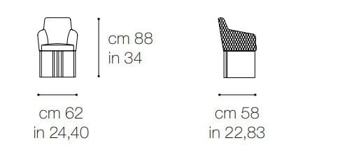 Стул с подлокотниками Grilli Джаз ARCH-00008376 - Вид №1