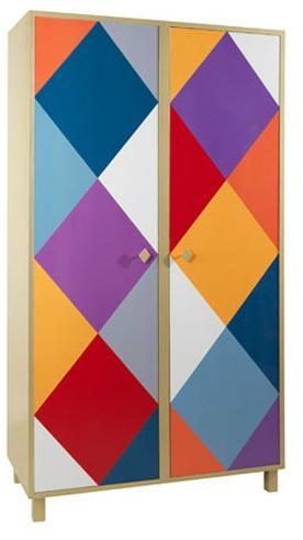 altreforme Разноцветный шкаф с дверцами Arlecchino sun-id-1445443 - Вид №2