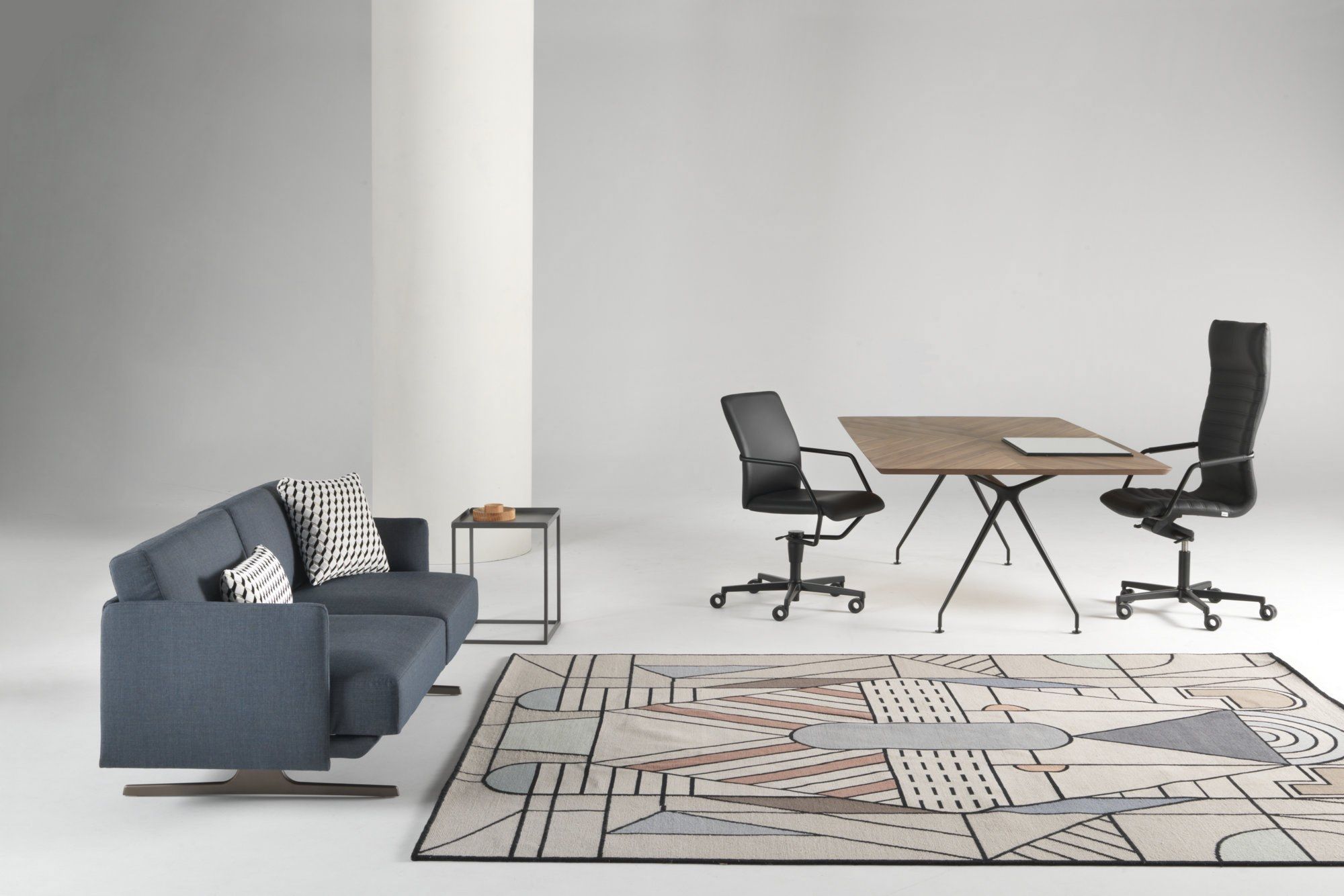 2-местный съемный тканевый диван SITIA Hugo ARCH-00083010 - Вид №3