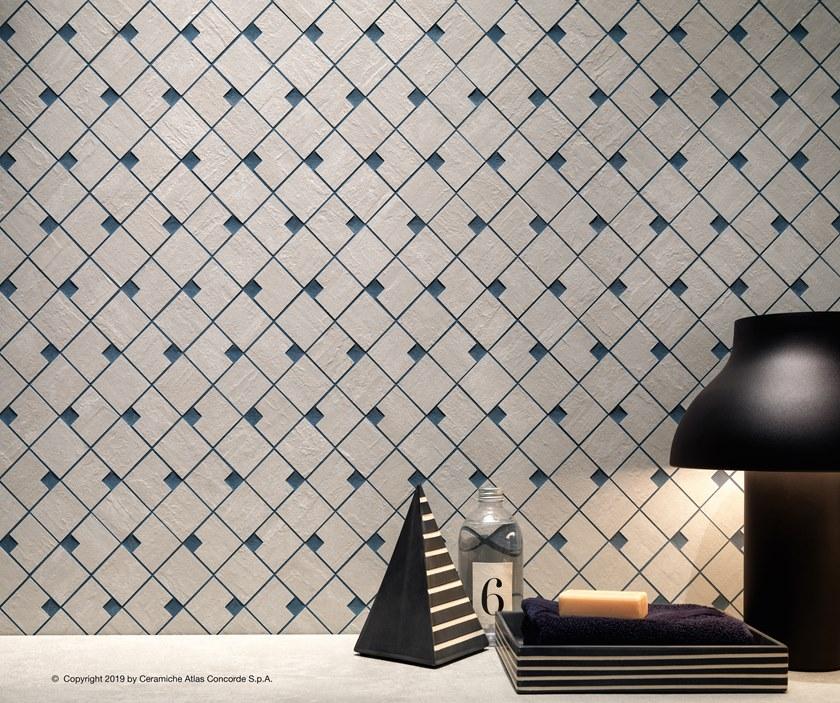 Atlas Concorde Белая плитка для стен с эффектом бетона Raw sun-id-1483334 - Вид №49