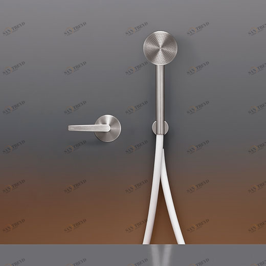 Настенный прогрессивный набор смеситель для ванной / душем с круглым ручным душем диаметр 65 мм  FLG20Y CEADESIGN 