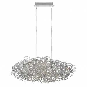 Подвесной светодиодный светильник Lucide Galileo-Led 31476/48/11 LUCIDE ДИЗАЙНЕРСКИЕ, GALILEO-LED CHROME 072967 Хром