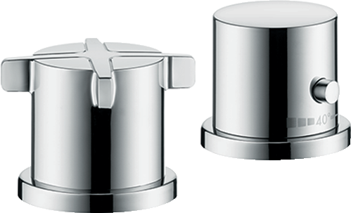 36412000 Термостатический смеситель на край ванны AXOR CITTERIO E на 2 отверстия