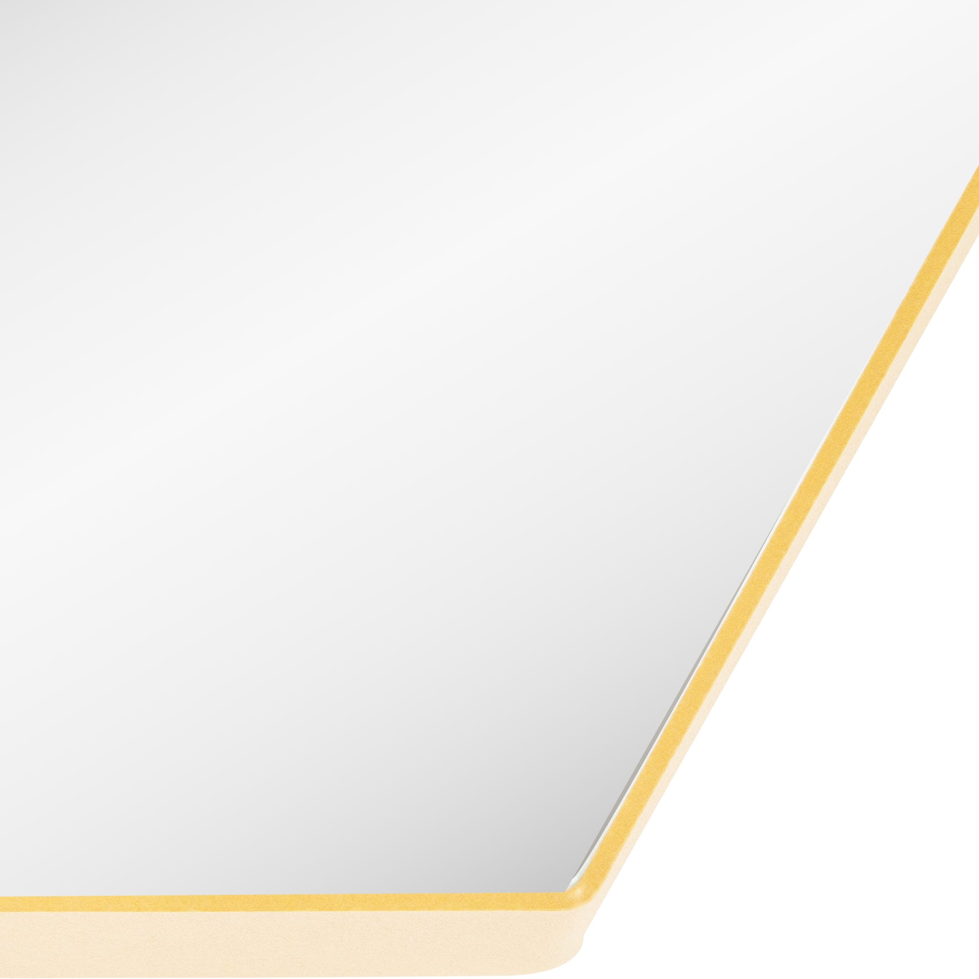 82111183 Зеркало 50х43 см цвет золотой Ferro Santreyd - Вид №2