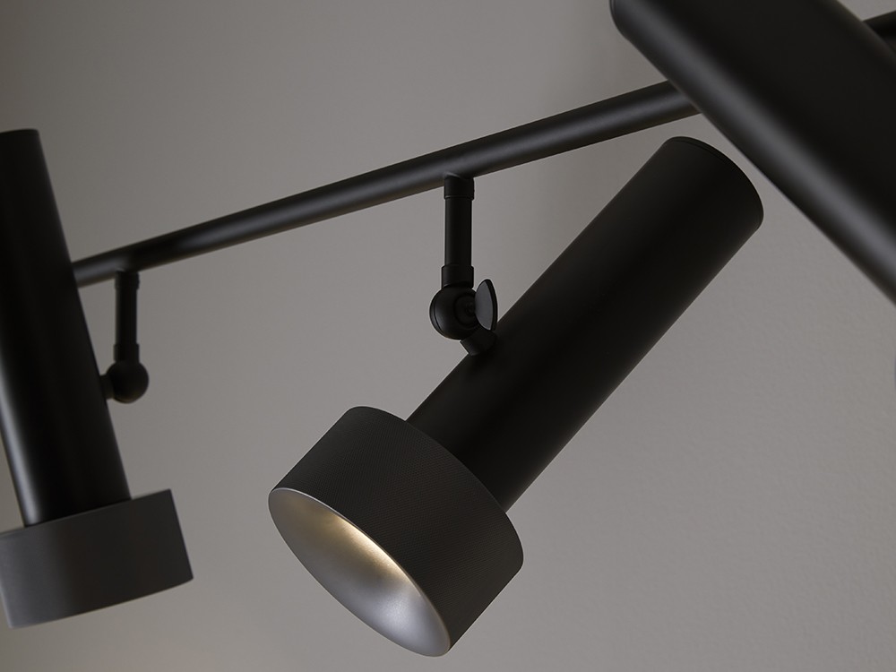 092140 Подвесной светильник 4L черный - антрацит Aromas del Campo Focus - Вид №3