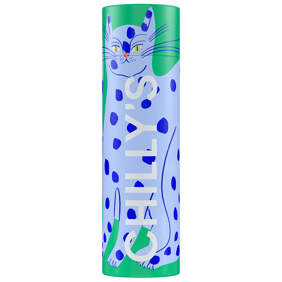 B500ARTAS1 Термос artist, agathe singer blue cat, 500 мл Chilly's Bottles  - Вид №2