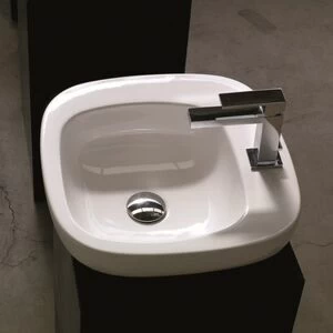 18920 Накладная раковина на столешницу  овальная Ceramica Hidra