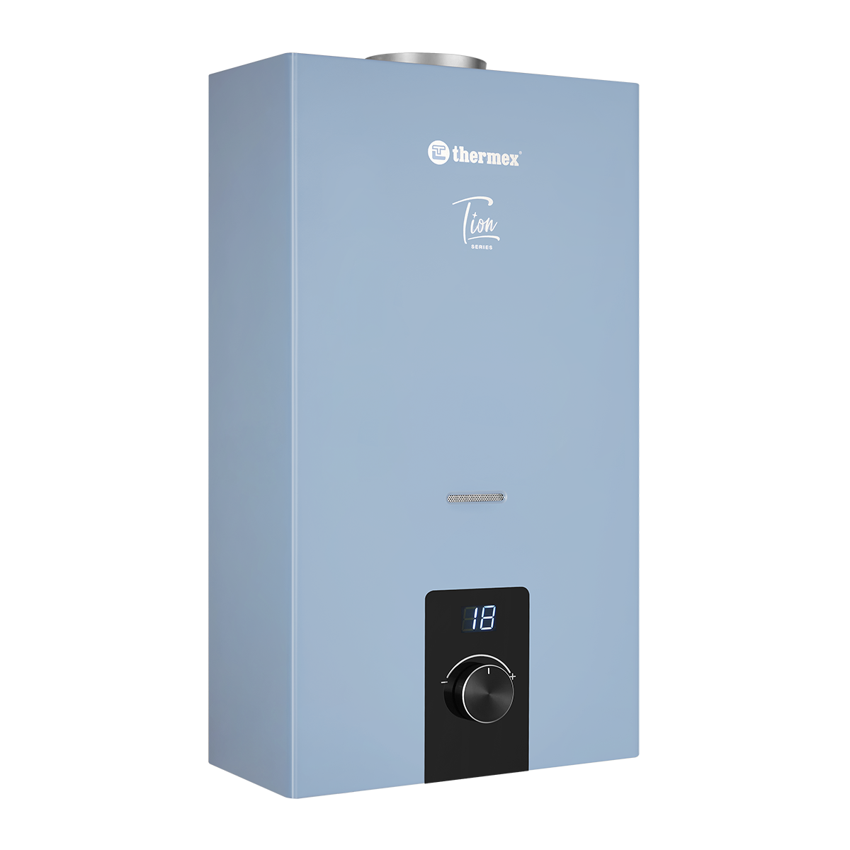 9136016 Водонагреватель газовый THERMEX T 20 D (Silver Grey) STDN-0040854 - Вид №2