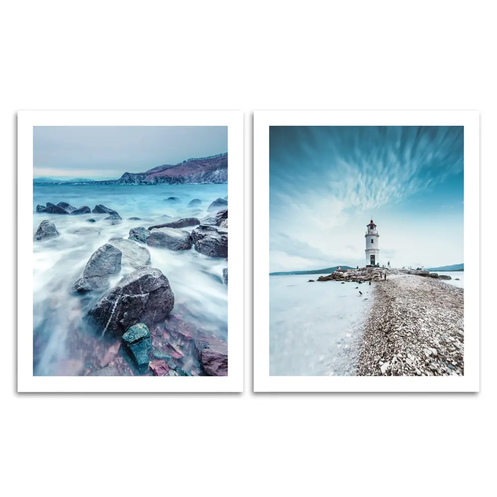 Santreyd: Двойной постер «Маяк» 40×50 см для стильного интерьера 87794375 STLM-0815223
