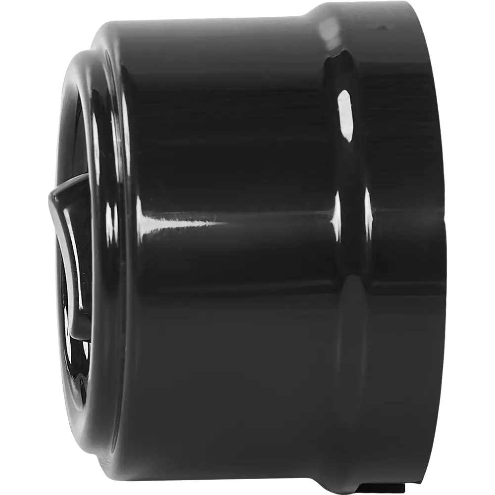 Выключатель Electraline проходной одноклавишный в глянцевом коричневом исполнении 84229195 Лофт STLM-0047230 - Вид №3