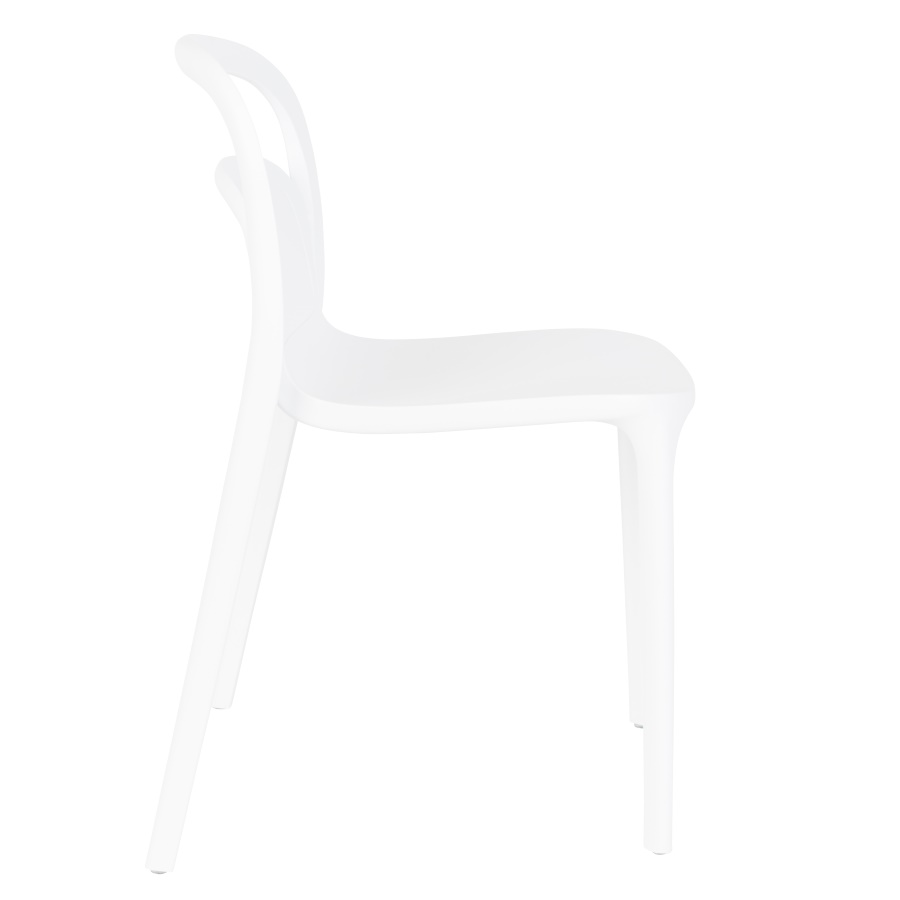 Стул Rex белый White Label Living 1100308 - Вид №3