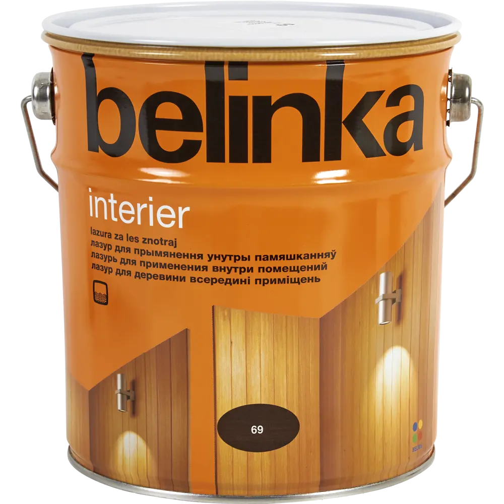 Покрытие защитно-декоративное для дерева Belinka Interier цвет горячий шоколад 2.5 л STLM-2104541