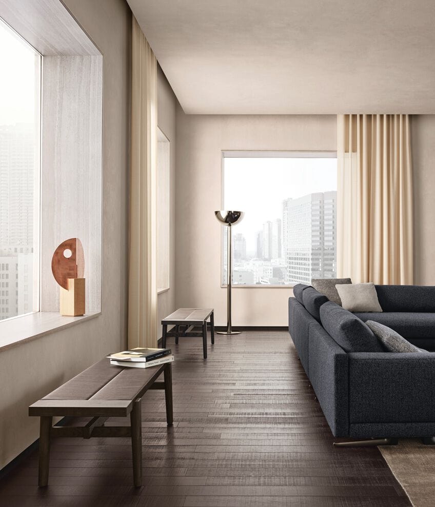 Угловой диван из ткани Poliform ARCH-00101016 - Вид №2