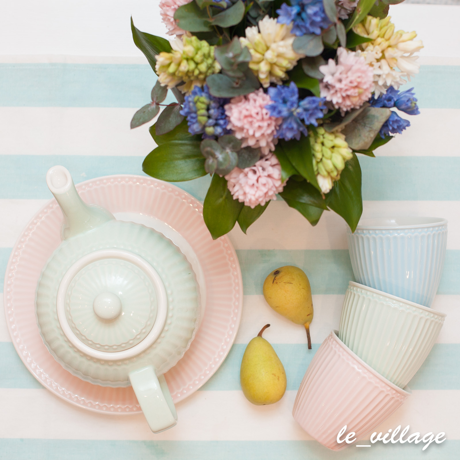 STWDINAALI1906 Блюдо "Alice Pale Pink" Greengate  - Вид №1