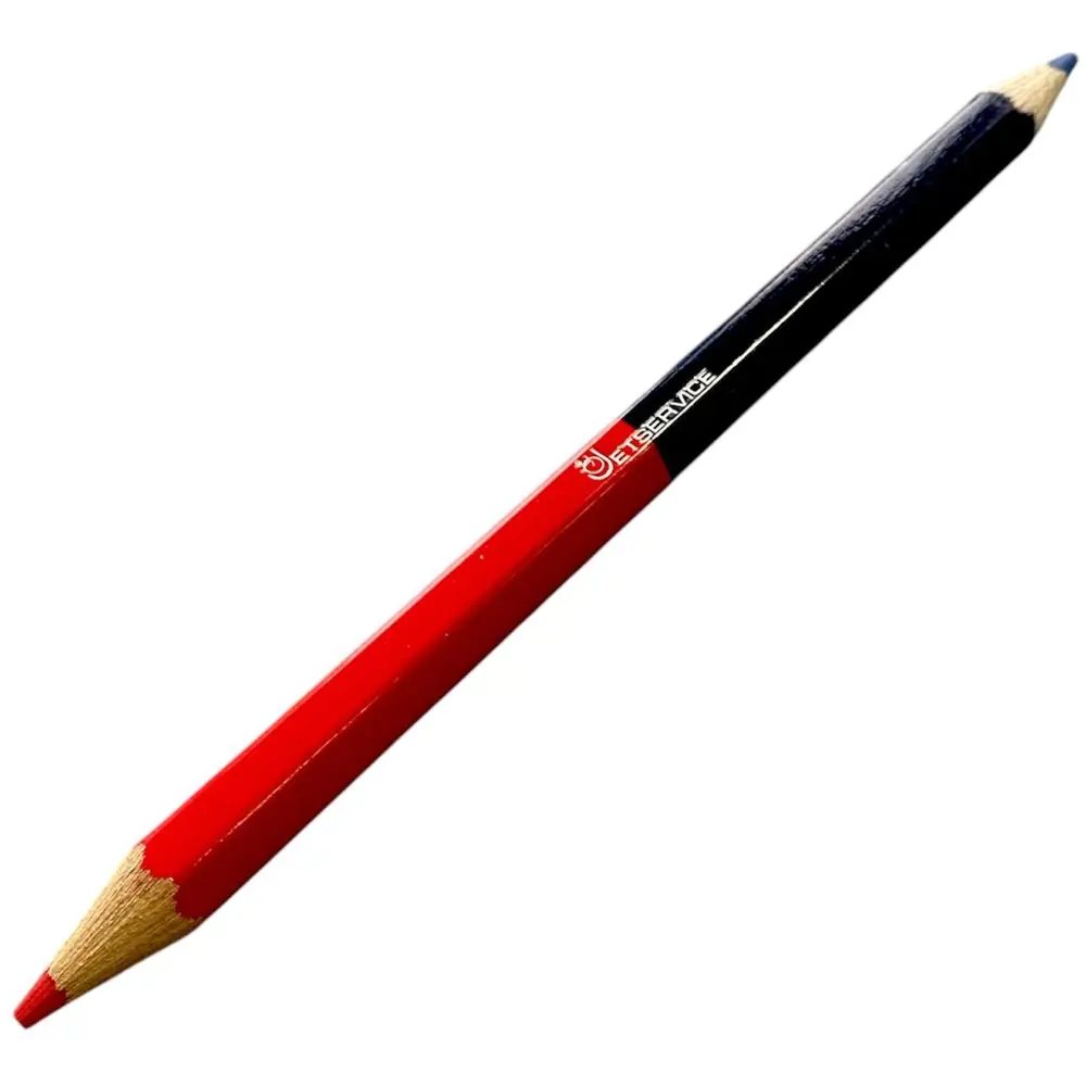 Двухцветный карандаш Jetservice для точной разметки, 3 шт. 89403471 STLM-1484384