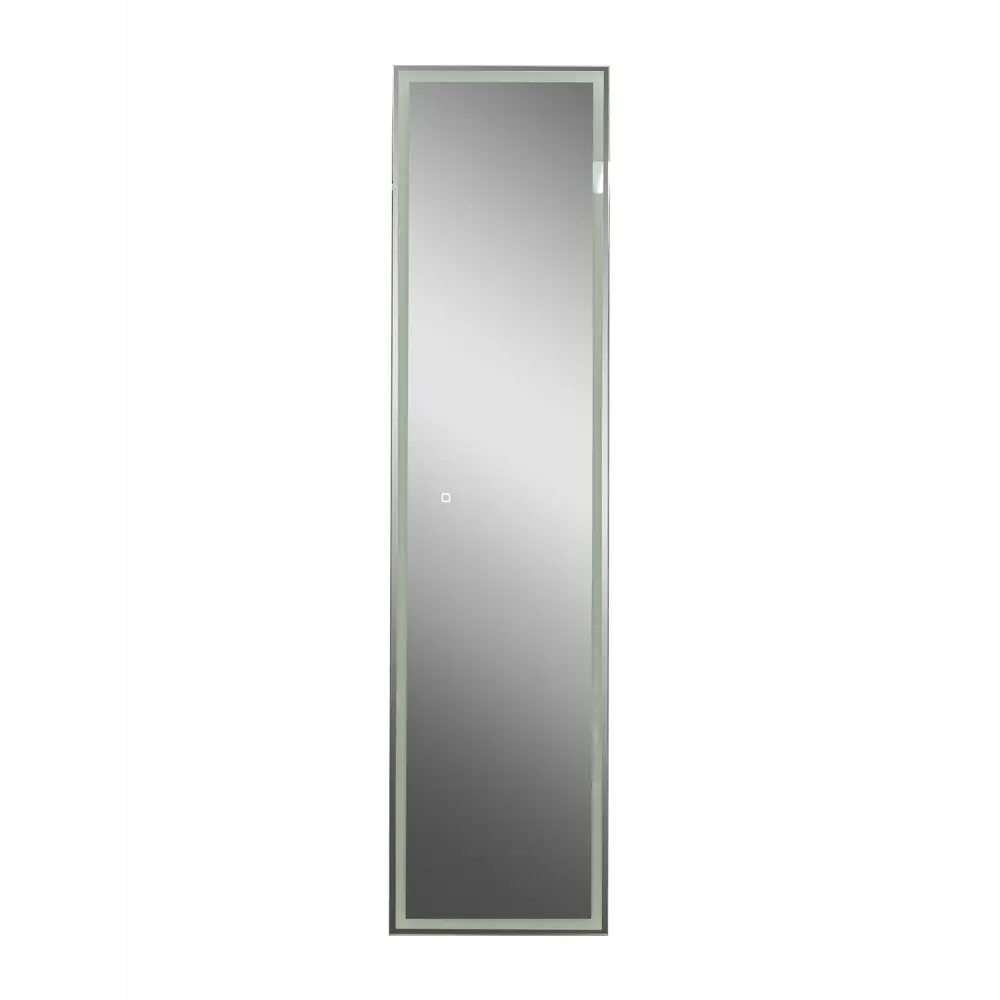 Шкаф зеркальный подвесной Montero Black LED с подсветкой 40x160 см цвет черный Santreyd STLM-2196032 - Вид №1