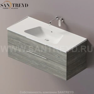 Flaminia BLOOM Тумба под раковину 120 см с 2 ящиками BBX949.WE