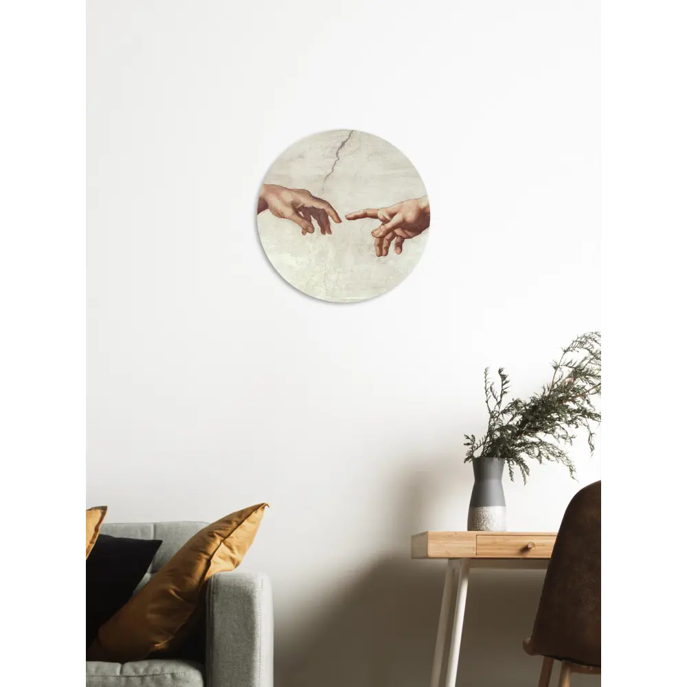 Картина на стекле Postermarket Прикосновение 40x40 см STLM-2162973 - Вид №4